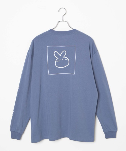 RETRO TOKYO（RETRO TOKYO）の「【TikToker×WEGO限定コラボ】オーバーサイズ イラストプリント L/Sカットソー（Tシャツ/カットソー・メンズ・ホワイト/ブラック/ブルー・FREE）」の12枚目の写真