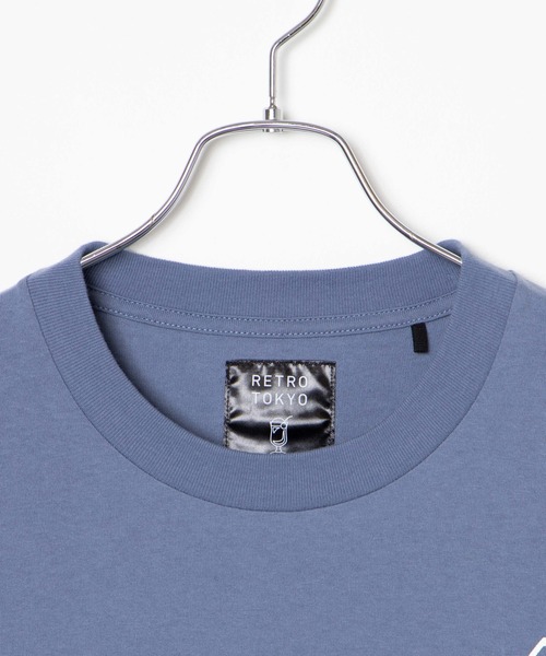 RETRO TOKYO（RETRO TOKYO）の「【TikToker×WEGO限定コラボ】オーバーサイズ イラストプリント L/Sカットソー（Tシャツ/カットソー・メンズ・ホワイト/ブラック/ブルー・FREE）」の9枚目の写真