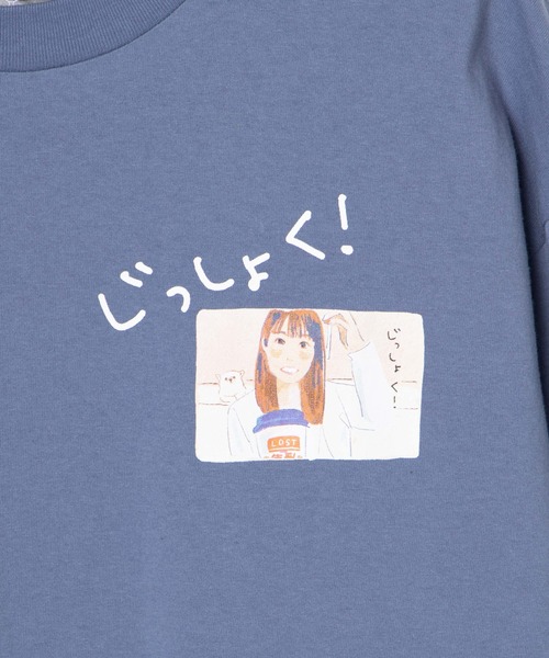 RETRO TOKYO（RETRO TOKYO）の「【TikToker×WEGO限定コラボ】オーバーサイズ イラストプリント L/Sカットソー（Tシャツ/カットソー・メンズ・ホワイト/ブラック/ブルー・FREE）」の7枚目の写真