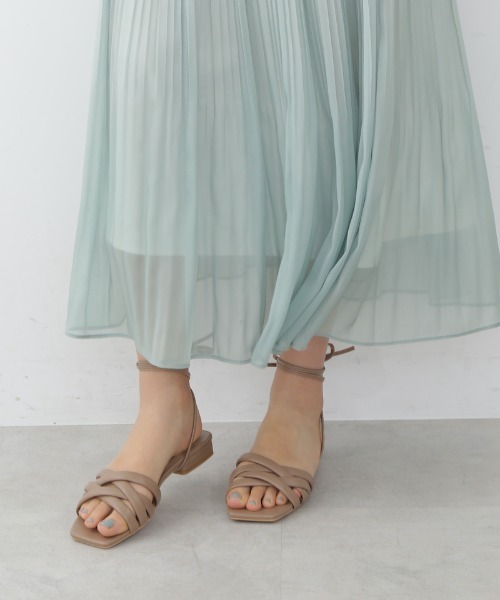 JILL by JILL STUART（ジルバイジルスチュアート）の「◇チューブサンダル（サンダル・レディース・ライトグリーン/ブラウン/ホワイト・MEDIUM/SMALL/LARGE）」の5枚目の写真