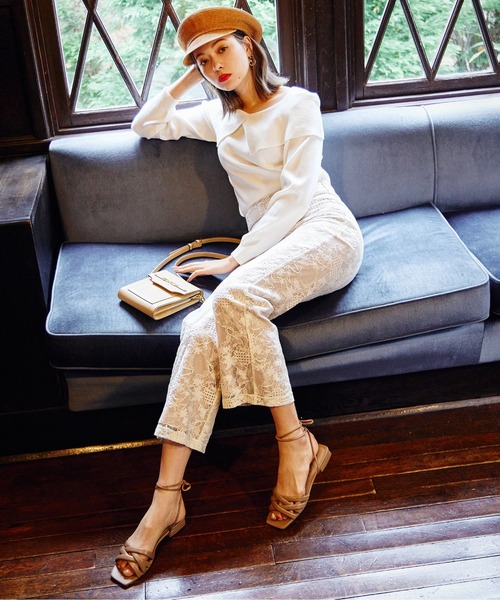 JILL by JILL STUART（ジルバイジルスチュアート）の「◇チューブサンダル（サンダル・レディース・ライトグリーン/ブラウン/ホワイト・MEDIUM/SMALL/LARGE）」の19枚目の写真