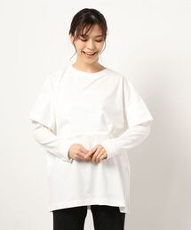 AMERICAN HOLIC | レイヤードカットプルオーバー(Tシャツ/カットソー)