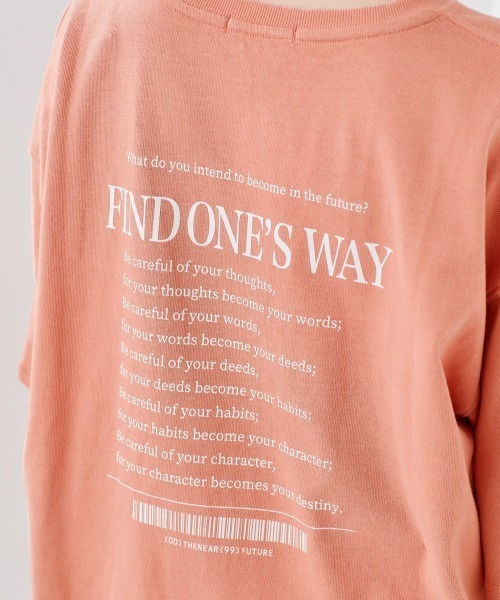 cepo（セポ）の「バックロゴプリント　スリットビッグＴｅｅ（Tシャツ/カットソー・レディース・ホワイト系/グレー/チャコール/オレンジ・M）」の21枚目の写真