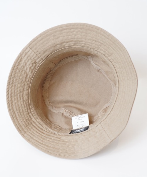 Lee（リー）の「Lee / リーバケットコットンツイル / LE COLOR BUCKET COTTON TWILL（ハット・レディース・ブラック/ベージュ/グリーン/ブルー/ライトパープル/イエロー・58cm）」の8枚目の写真