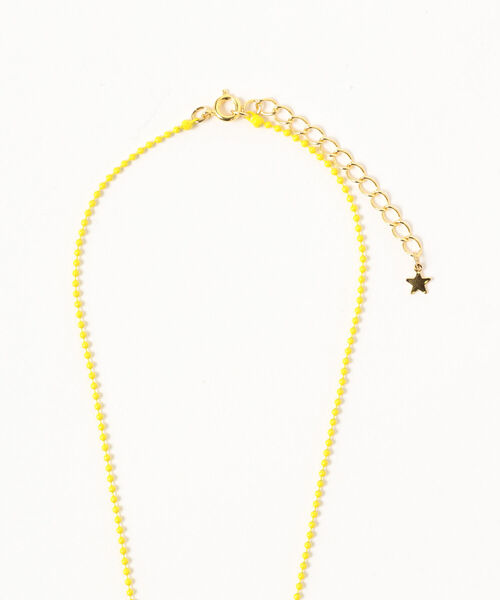 Ray BEAMS(レイビームス)の「Ray BEAMS / カラーボール チェーン ネックレス(ネックレス・レディース・ライトブルー/ピンク/イエロー/グリーン・ONE SIZE)」の10枚目の写真