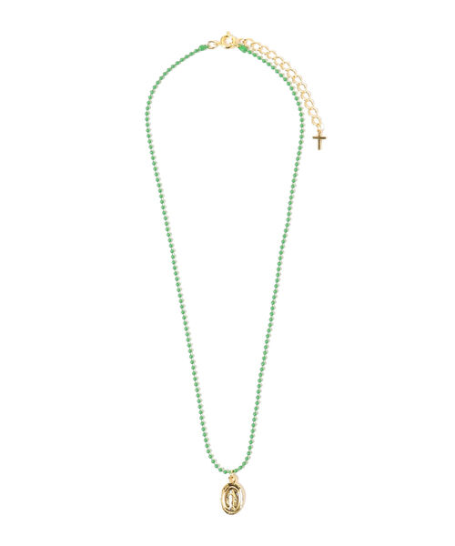 Ray BEAMS(レイビームス)の「Ray BEAMS / カラーボール チェーン ネックレス(ネックレス・レディース・ライトブルー/ピンク/イエロー/グリーン・ONE SIZE)」の11枚目の写真