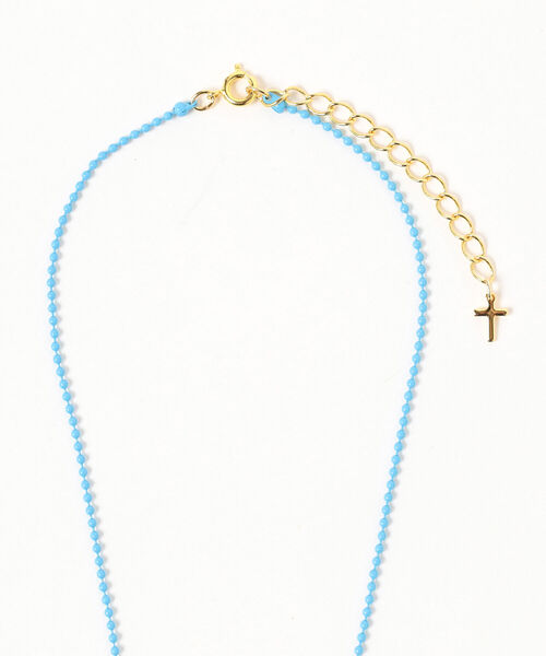 Ray BEAMS(レイビームス)の「Ray BEAMS / カラーボール チェーン ネックレス(ネックレス・レディース・ライトブルー/ピンク/イエロー/グリーン・ONE SIZE)」の14枚目の写真