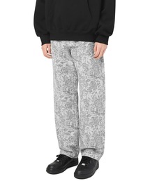 21SSM FLORAL JACQUARD PANT