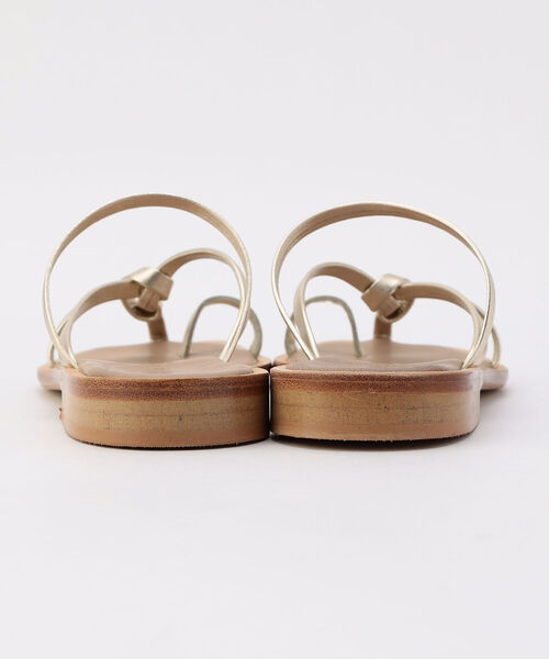 MAURO de BARI（マウロディバリ）の「【MAURO de BARI /マウロ デ バリ】ミックスラインサンダル（サンダル・レディース・ブラック/ゴールド・36/37/38）」の7枚目の写真