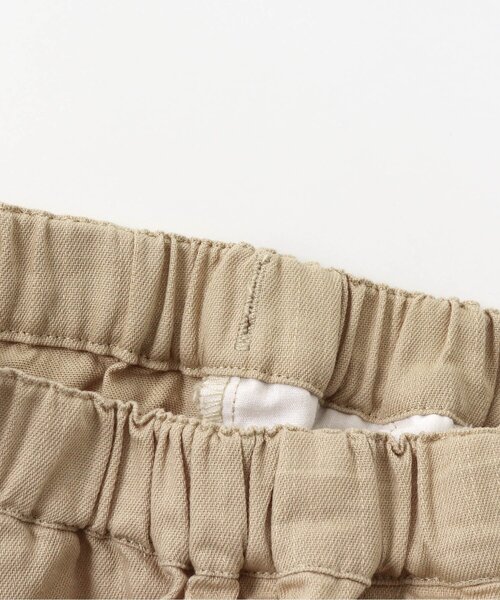 apres les cours（アプレレクール）の「/タックテーパードパンツ 7分丈（その他パンツ・キッズ・ベージュ/インディゴブルー・90/130/80/100/120/110/140）」の12枚目の写真
