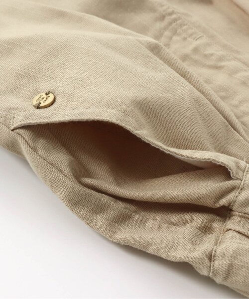 apres les cours（アプレレクール）の「/タックテーパードパンツ 7分丈（その他パンツ・キッズ・ベージュ/インディゴブルー・90/130/80/100/120/110/140）」の7枚目の写真