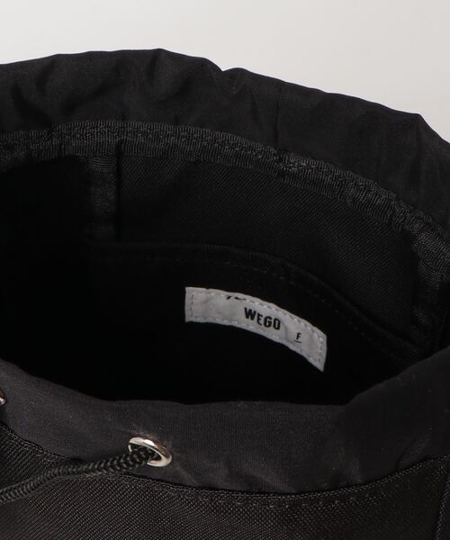 WEGO（ウィゴー）の「WEGO/ロゴ巾着ミニショルダー（ショルダーバッグ・メンズ・イエロー/その他3/ダークグリーン/オレンジ/キナリ/その他1/その他2/ダークグレー/ブラック・FREE）」の13枚目の写真