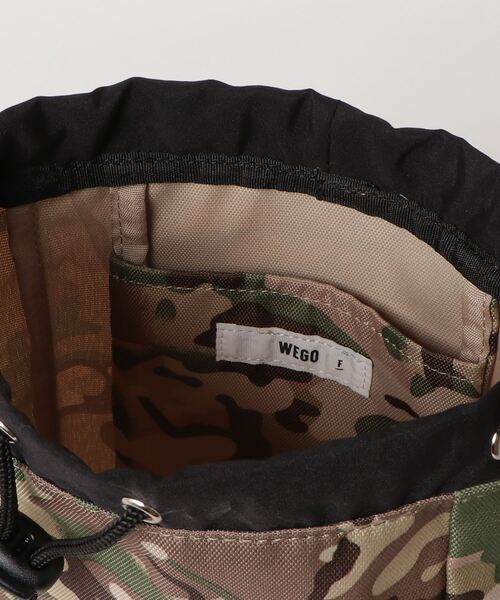 WEGO（ウィゴー）の「WEGO/ロゴ巾着ミニショルダー（ショルダーバッグ・メンズ・イエロー/その他3/ダークグリーン/オレンジ/キナリ/その他1/その他2/ダークグレー/ブラック・FREE）」の17枚目の写真