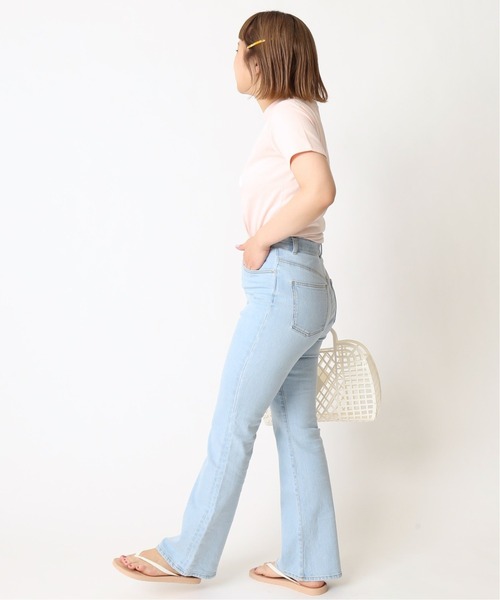 U by SPICK&SPAN(ユーバイスピックアンドスパン)の「≪追加≫ハイウエストフレアデニム3◆(デニムパンツ・レディース・サックスブルー/ブルー/ブラック・34/36/38)」の16枚目の写真