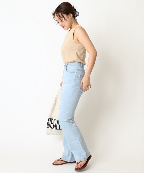 U by SPICK&SPAN(ユーバイスピックアンドスパン)の「≪追加≫ハイウエストフレアデニム3◆(デニムパンツ・レディース・サックスブルー/ブルー/ブラック・34/36/38)」の13枚目の写真