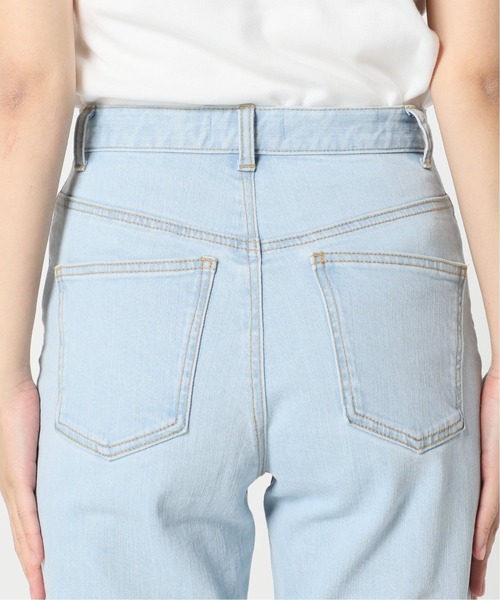 U by SPICK&SPAN(ユーバイスピックアンドスパン)の「≪追加≫ハイウエストフレアデニム3◆(デニムパンツ・レディース・サックスブルー/ブルー/ブラック・34/36/38)」の14枚目の写真