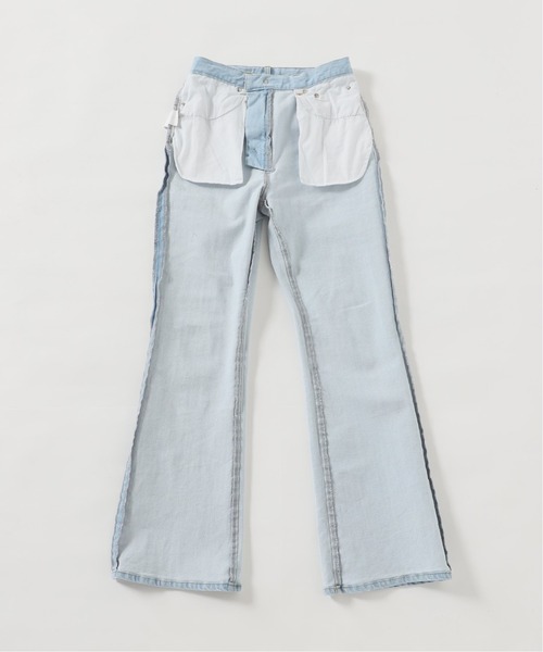 U by SPICK&SPAN(ユーバイスピックアンドスパン)の「≪追加≫ハイウエストフレアデニム3◆(デニムパンツ・レディース・サックスブルー/ブルー/ブラック・34/36/38)」の15枚目の写真