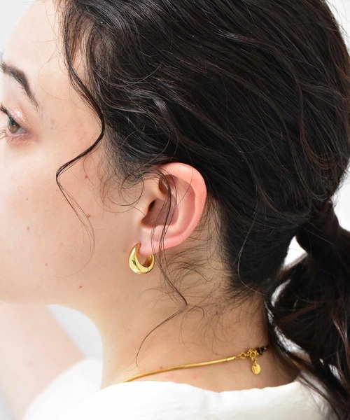 LHME(エルエイチエムイー)の「【WEB限定】“100%PURE!!!”ミニマルセットピアス/サージカルステンレス(金属アレルギー対応)【LHME / エルエイチエムイー】(ピアス(両耳用)・レディース・シルバー/ゴールド・ONE SIZE)」の20枚目の写真