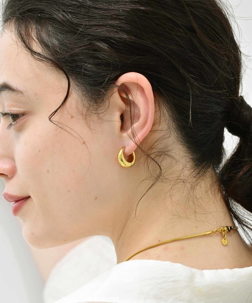 LHME(エルエイチエムイー)の「【WEB限定】“100%PURE!!!”ミニマルセットピアス/サージカルステンレス(金属アレルギー対応)【LHME / エルエイチエムイー】(ピアス(両耳用)・レディース・シルバー/ゴールド・ONE SIZE)」の19枚目の写真