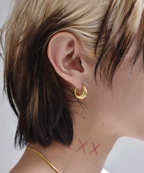 LHME(エルエイチエムイー)の「【WEB限定】“100%PURE!!!”ミニマルセットピアス/サージカルステンレス(金属アレルギー対応)【LHME / エルエイチエムイー】(ピアス(両耳用)・レディース・シルバー/ゴールド・ONE SIZE)」の14枚目の写真