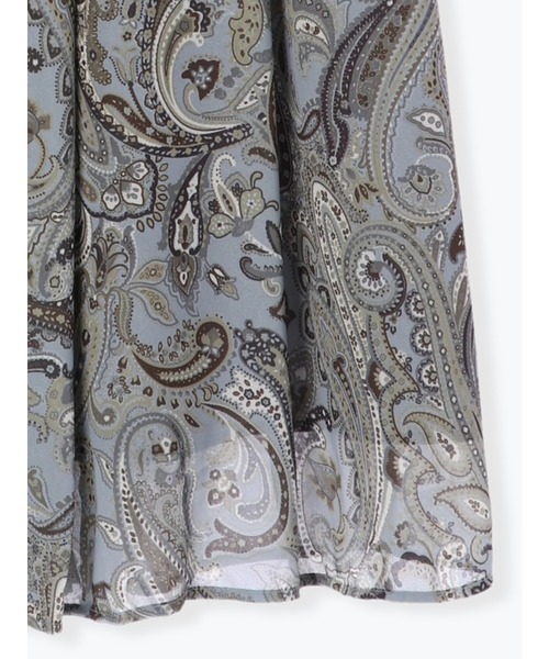 Te chichi（テチチ）の「ペイズリープリントスカート（スカート・レディース・グレー/ベージュ/キャメル・ﾌﾘ-）」の15枚目の写真