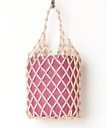 【HALIN】ｳｯﾄﾞﾋﾞｰｽﾞBAG