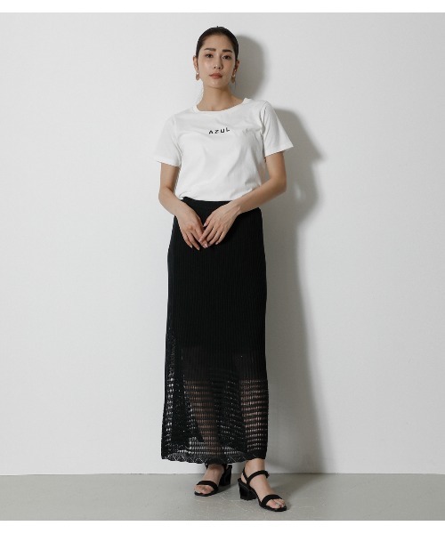 CROCHETLONGSKIRT/クロシェロングスカート