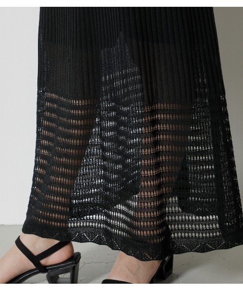 CROCHETLONGSKIRT/クロシェロングスカート