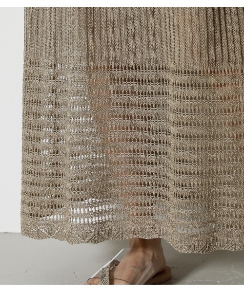 CROCHETLONGSKIRT/クロシェロングスカート