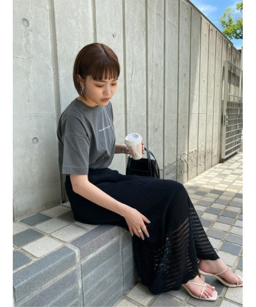 CROCHETLONGSKIRT/クロシェロングスカート