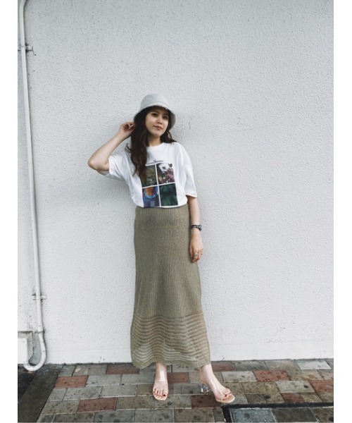 CROCHETLONGSKIRT/クロシェロングスカート
