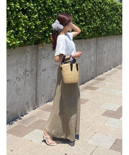 CROCHETLONGSKIRT/クロシェロングスカート