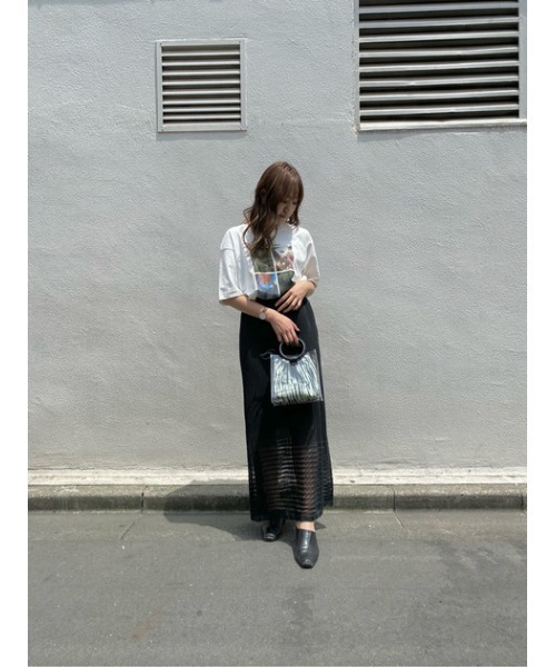 CROCHETLONGSKIRT/クロシェロングスカート