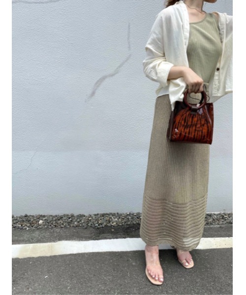 CROCHETLONGSKIRT/クロシェロングスカート