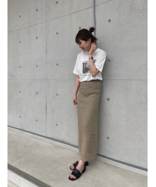CROCHETLONGSKIRT/クロシェロングスカート