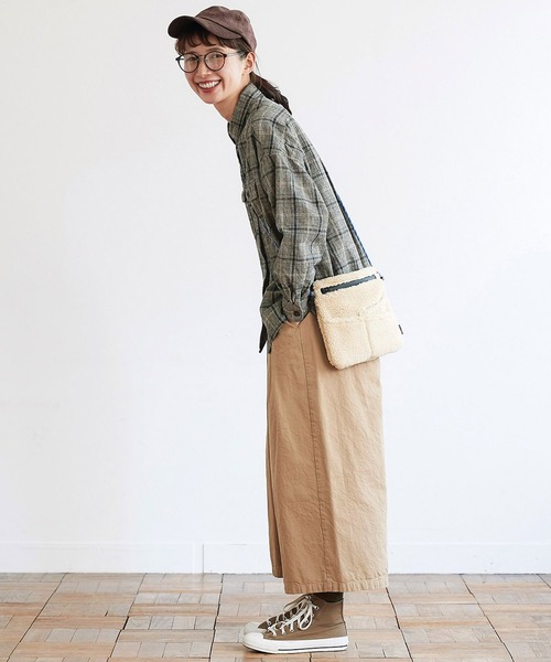 Sunny clouds（サニークラウズ）の「ＳＵＢＬＩＭＥ　ボアサコッシュ（ショルダーバッグ・レディース・オフホワイト・ONE SIZE）」の4枚目の写真