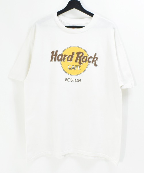 Cafe ハードロックカフェ Hard トップス Rock ロゴ Usa製 Tシャツ カットソー Vintage ヴィンテージ のファッション ロゴ ヴィンテージ古着 プリントtシャツ
