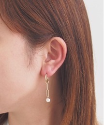 mille blanc（ミルブラン）の「【日本製】ニッケルフリー 淡水パールピアス（ピアス（両耳用））」