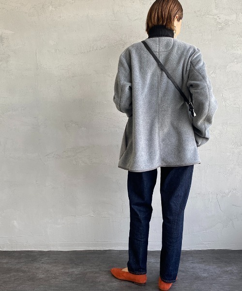 DANTON（ダントン）の「[DANTON/ダントン] フリース ノーカラー