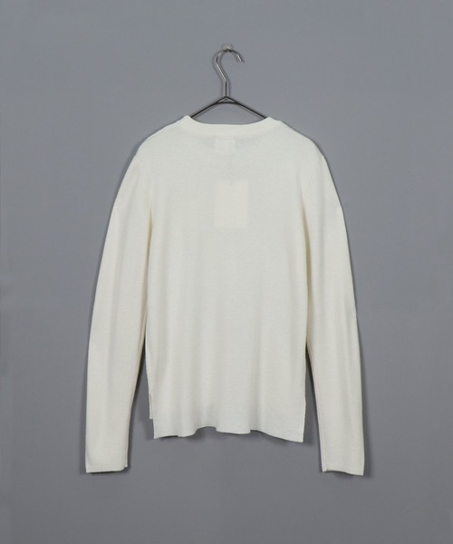 &g'aime(アンジェム)の「【&g'aime】シルク混ミラノリブニット(ニット/セーター・レディース・ホワイト/ブラック/モカ/ライトカーキ・FREE)」の17枚目の写真