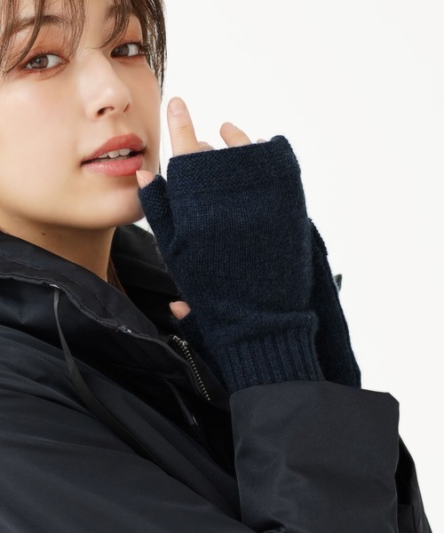 指なし手袋アームウォーマーカシミヤ 100%（手袋）｜sankyo shokai（サンキョウショウカイ）