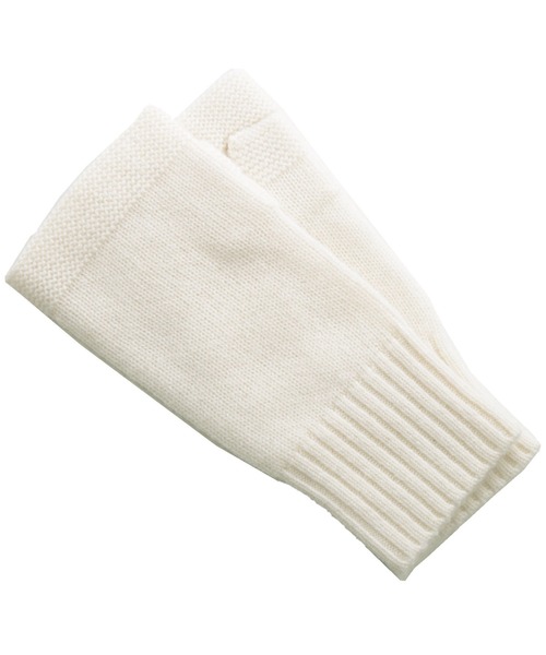 sankyo shokai（サンキョウショウカイ）の「指なし手袋アームウォーマーカシミヤ 100%（手袋・レディース・ライトグレー/ネイビー/レッド/ブルー/アイボリー/モカ・FREE）」の10枚目の写真