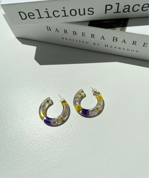 PairPair(ペアペア)の「クリアフラワーピアス(ピアス(両耳用)・レディース・A/B/C/D/E/F・FREE)」の9枚目の写真