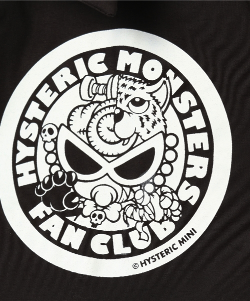 HYSTERIC MINI VERDY Kids ブラック　缶バッジ付 HYSTERIC MINI VERDY Kids Tee BLACK 缶バッジ HYSTERIC MINI VERDY