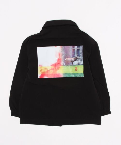 Smoothy(スムージー)の「Smoothy Coach Jacket / スムージー コーチジャケット(その他アウター・キッズ・ブラック・S/M/XL/L)」の2枚目の写真