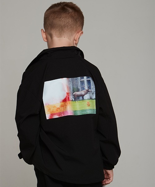 Smoothy(スムージー)の「Smoothy Coach Jacket / スムージー コーチジャケット(その他アウター・キッズ・ブラック・S/M/XL/L)」の1枚目の写真