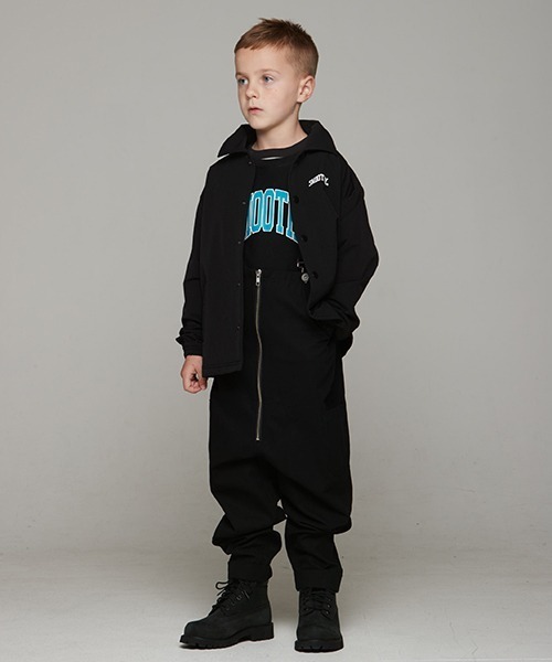 Smoothy(スムージー)の「Smoothy Coach Jacket / スムージー コーチジャケット(その他アウター・キッズ・ブラック・S/M/XL/L)」の3枚目の写真