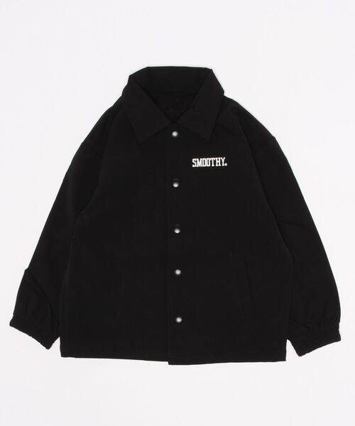 Smoothy(スムージー)の「Smoothy Coach Jacket / スムージー コーチジャケット(その他アウター・キッズ・ブラック・S/M/XL/L)」の4枚目の写真