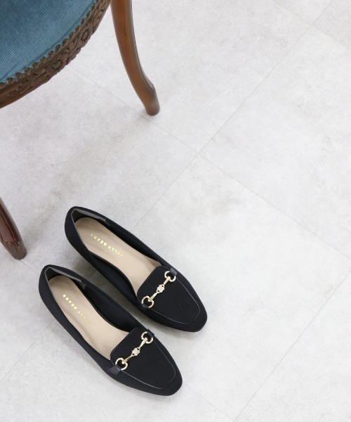 JELLY BEANS（ジェリービーンズ）の「フラワービットローファーパンプス<ふわさら>(204-42715)JELLY BEANS(ジェリービーンズ)（パンプス・レディース・ブラック/グリーン/グレイッシュベージュ/アイボリー/ブラック系1/ダークブラウン・23/24/22.5/24.5/23.5/21.5/22/25/25.5）」の19枚目の写真