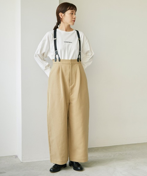 note et silence (ノートエシロンス)の「18/-USA天竺\\\NIKAMAERU。ロンT(Tシャツ/カットソー・レディース・ホワイト/ブルー/ライトピンク・FREE)」の22枚目の写真